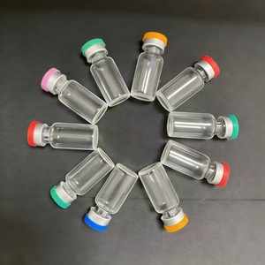 Vial de Vidrio Borosilicato de Alta Calidad para Uso Farmacéutico, Transparente, de 2 ml, Vial Tubular con Tapón de Goma - Product Image 5