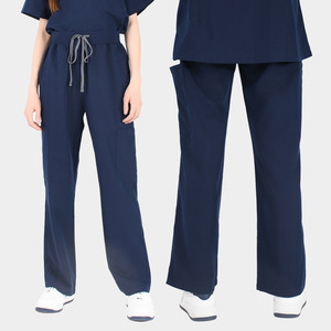 Conjunto de Uniformes Médicos OEM Personalizados Elásticos en 4 Direcciones, Blusa y Pantalones con Cuello en V para Enfermeras, Cómodos, Duraderos y a la Moda, Venta al por Mayor - Product Image 3