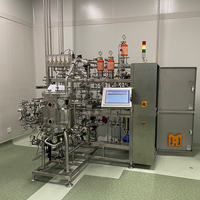 Bioréacteur à disque en fibre de 20L-5000L en acier inoxydable, appliqué aux produits sécrétés cellulaires, aux protéines génétiques recombinantes et aux virus, pour laboratoire