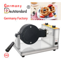 Mini gaufrier à écran lcd, équipement de cuisson manuel, pour fabriquer des gaufres rotatives, belges