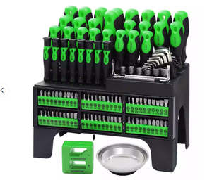 118PCS Magnetic <b>Screwdriver</b> <b>Bit</b> <b>Set</b> With Demagnetizer, Professional Automotive Repair Tool Kit Storage Case <b>Screwdriver</b> <b>Bit</b> <b>Set</b> - Product Image 1