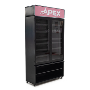 Espositore per Tabacco <span class=keywords><strong>in</strong></span> Metallo Magnetico a Doppia Porta Personalizzato APEX con 6 Ripiani Regolabili per <span class=keywords><strong>Tabaccherie</strong></span> - Product Image 3