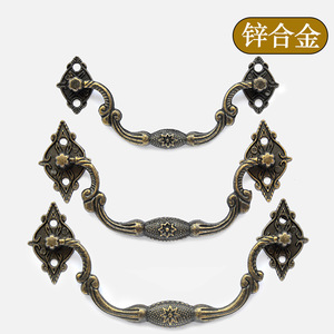 Manija de aleación de zinc de estilo retro europeo con diseño de ocho estrellas para accesorios de ferretería de cajas de madera - Product Image 4