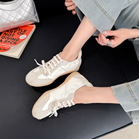 Tendance 2026 Baskets compensées discrètes pour femme en cuir de vachette véritable, style GAT, rehaussantes, chaussures décontractées, support OEM ODM usine