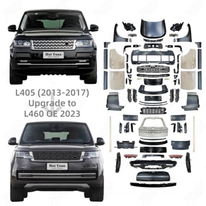 Kit carrosserie de transformation usine (<span class=keywords><strong>ancien</strong></span> vers nouveau) pour <span class=keywords><strong>Land</strong></span> <span class=keywords><strong>Rover</strong></span> Range <span class=keywords><strong>Rover</strong></span> Vogue L405 HSE SE SC V6 V8, mise à niveau vers le modèle L460 2023 2024 - Product Image 1