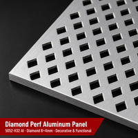 Panneau en tôle perforée sur mesure, estampé avec précision, à trous ronds, diamantés ou hexagonaux, en acier inoxydable SS304 ou aluminium, OEM