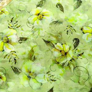 Nouveauté <span class=keywords><strong>tissu</strong></span> <span class=keywords><strong>lin</strong></span> <span class=keywords><strong>coton</strong></span> imprimé couleur verte motifs floraux colorés technique tissée pour chemises robes nappe unie - Product Image 2