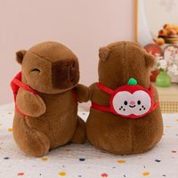 Peluches Capybara de 8 pouces (20-25 cm) pour machine à griffes et distributeur automatique, jouets en peluche animaux en peluche