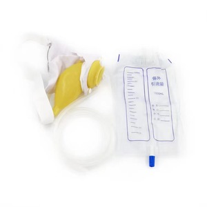 Sac de collecte d'urine pour hommes avec sangle de taille en silicone, anti-fuite, pour soins de l'incontinence des personnes alitées - Product Image 3