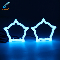 Luces LED Dinámicas de Flujo de Color RGB Universales, Señales de Giro, Ojos de Ángel, Halos de Estrella