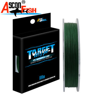 Super 100M 300M 500M Pe tressé ligne de pêche 4 brins sans décoloration couleur <span class=keywords><strong>carpe</strong></span> cordon de pêche 0.06-0.55mm 4-110LB <span class=keywords><strong>fil</strong></span> - Product Image 5
