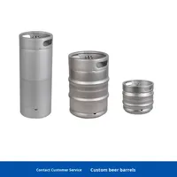 American Standard 10L Mini fût en acier inoxydable 304 Homebrew Fresh-Brewed Craft Beer Barrel Well-Type Plate-Type Design