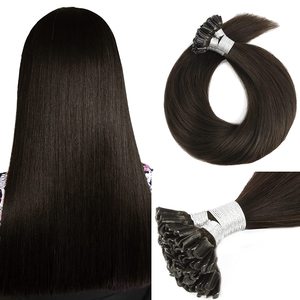 Extensions de cheveux naturels vierges 100 % humains européens, invisibles, double épaisseur, Remy, cuticules alignées, pointe en <span class=keywords><strong>U</strong></span> – Fournisseurs - Product Image 1