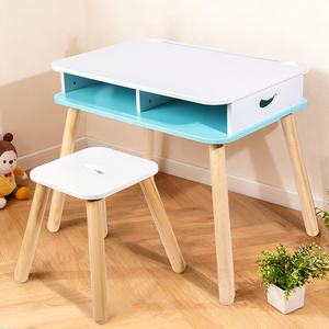 La sedia da tavolo da gioco in <span class=keywords><strong>legno</strong></span> per <span class=keywords><strong>bambini</strong></span> a doppia faccia con sicurezza di stoccaggio è garantita lo spazio per <span class=keywords><strong>bambini</strong></span> - Product Image 2