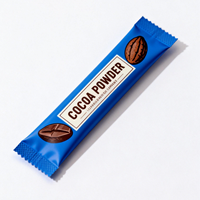 Sacs personnalisés en aluminium PE avec soufflet latéral pour sachets individuels de thé au lait, café en poudre, sucre – Mini-pochettes à bande
