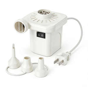 Pompe à air électrique portable <span class=keywords><strong>avec</strong></span> personnalisation multicolore, gonflage <span class=keywords><strong>et</strong></span> dégonflage rapides, pompe AC pour matelas pneumatiques <span class=keywords><strong>et</strong></span> flotteurs de <span class=keywords><strong>piscine</strong></span> - Product Image 1