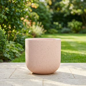 Pot de fleurs minimaliste en PP pour plantes d'intérieur avec trou de drainage, capacité de 1000 ml, pour utilisation murale et sur bureau - Product Image 3