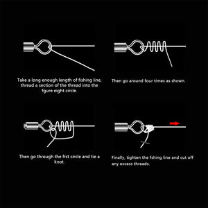 50/100 шт., рыболовный соединитель из нержавеющей стали - Product Image 4