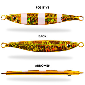 Nuevas Señuelos Metálicos <span class=keywords><strong>Star</strong></span> Eyes de 60g para Pesca Lenta, Jigs para Agua Salada, Señuelos Artificiales Duros - Product Image 5