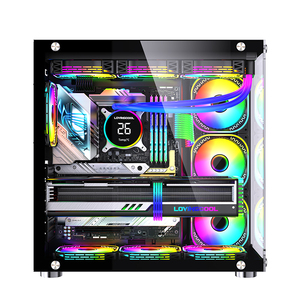 Lovingocool Nhà Máy Tùy Chỉnh Đầy Đủ Khung Tháp Chơi Game CPU Trường Hợp Máy Tính ATX Trường Hợp Tủ PC Trường Hợp Gamer Với RGB Fan - Product Image 2