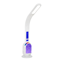 Lampe de table moderne éclairage intérieur multifonctionnel lampe de lecture pour hôtel de luxe lampes de bureau à led avec forme de bloc de glace liquide