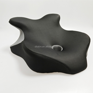 Support lombaire en mousse à mémoire de forme tricoté coussin de dos oreiller de lecture pour dormeur latéral avec support pour téléphone et ordinateur pour le travail au lit - Product Image 5