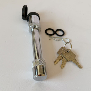 Verrou de <span class=keywords><strong>remorque</strong></span> robuste avec clés, <span class=keywords><strong>antivol</strong></span>, pour camions, SUV, VR et porte-vélos - Product Image 4