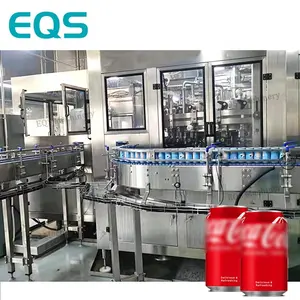 China Supplier Carbonated Drinks CO2 Soda Can Filling Machine Line For Carbonated Beverage