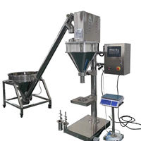 Machine de remplissage et de conditionnement à vis doseuse pour poudres fines (épices, café, farine) – 100g, 500g, 1000g, 2000g