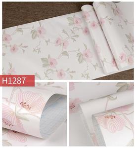 วอลเปเปอร์ติดผนังลายดอกไม้แบบลอกออกได้ กันน้ำ ยี่ห้อจินยี่ สำหรับตกแต่งภายในบ้าน - Product Image 6