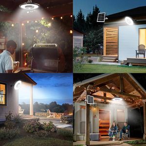 Lampes solaires à 5 modes, intérieur/<span class=keywords><strong>extérieur</strong></span>, <span class=keywords><strong>détecteur</strong></span> <span class=keywords><strong>de</strong></span> <span class=keywords><strong>mouvement</strong></span>, éclairage solaire pour hangar, gazebo, cour, garage, <span class=keywords><strong>avec</strong></span> télécommande - Product Image 5