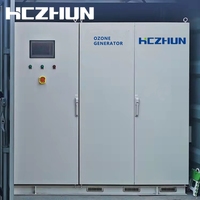 Generador de Ozono Industrial de 4000-20000g/h con Descarga Corona para Plantas de Tratamiento de Agua, Sistema de Dosificación Precisa, CE ISO