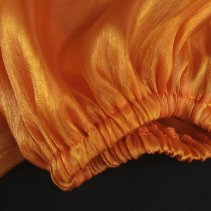 Phụ Nữ Áo Off Shoulder Tops Áo Trong Suốt Dài Đèn Lồng Tay Sexy Xem Qua Mùa Xuân Hè Mới Thời Trang Lady Bluas - Product Image 6