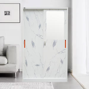 Armario Metálico Moderno Ignífugo con Puertas Corredizas para Dormitorio, Muebles para el Hogar, Precio de Fábrica al por Mayor - Product Image 6