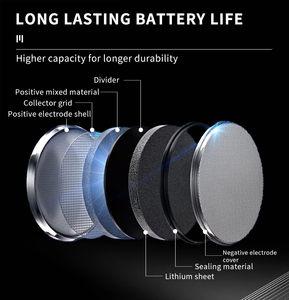 Pile bouton CR1616 3V en gros – Pile CR1616 pour capteurs externes et télécommandes - Product Image 3