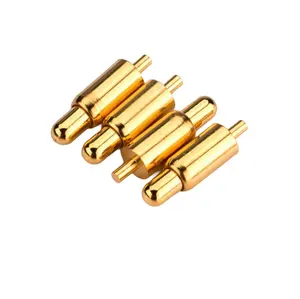 Corecon personalizzato 1mm placcato oro ad alta precisione PCB connettore di cablaggio in ottone femmina molla in rame pogo Pin