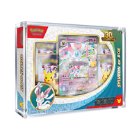 Boîte de Présentation et de Rangement pour Cartes TCG, Édition 30ème Anniversaire, en Acrylique avec Couvercles Magnétiques, Vente Directe Usine