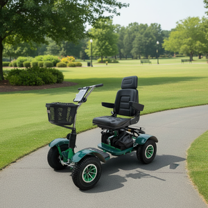 Carrito de <span class=keywords><strong>Golf</strong></span>/Buggy Eléctrico de 1000W para un Solo Pasajero con Discapacidad, Scooter de <span class=keywords><strong>Golf</strong></span> con Guardabarros - Product Image 5