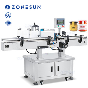 Zonesun ZS-TB260RA Làm xáo trộn hiển nhiên nhãn tự động tự dính Lọ tròn chai máy dán nhãn - Product Image 1