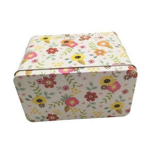 High Quality European and American Hot Style Empty Rectangle <strong>Recipe</strong> Tin <strong>Box</strong> - Product Image 2