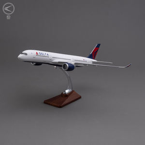 Modelo de Avión Escala 1/142 Regalo Empresarial Colección Artesanal <span class=keywords><strong>Airbus</strong></span> <span class=keywords><strong>A350</strong></span> Delta Airlines Tamaño 47cm - Product Image 2