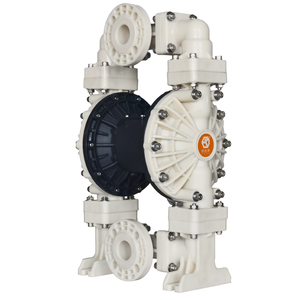 Bomba Neumática de Diafragma GODO BFQ-40F PVDF, Alto Flujo, Resistente a Químicos Ácidos y Sulfuricos - Product Image 1