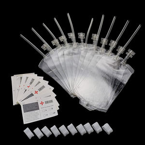 PVC reutilizable sangre de <span class=keywords><strong>vampiro</strong></span> bolsas de sangre para beber fiesta de Halloween Prop decoraciones - Product Image 2