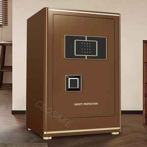 CEQSAFE Coffre-fort biométrique de sécurité à empreintes digitales, coffre-fort numérique caché pour la maison, coffre-fort intelligent antivol avec reconnaissance faciale Wifi - Product Image 2
