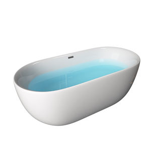 Baignoire moderne autoportante en acrylique portable à vendre, avec jacuzzi, caractéristiques écologiques, haute qualité, garantie de 5 ans - Product Image 4