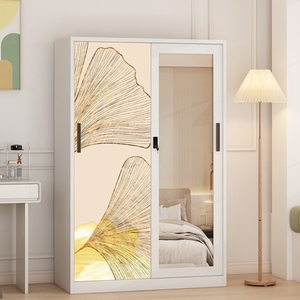 Armoire de rangement en acier durable à quatre portes avec porte battante et design personnalisé - Product Image 5