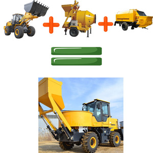 Petit camion malaxeur à béton à chargement automatique composants de base d'alimentation automatique y compris moteur de pompe à moteur camion malaxeur à béton automatique - Product Image 1