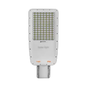 180W LED en aluminium moulé sous pression, fendu en verre, lampe solaire extérieure led, lampadaire solaire