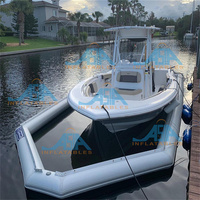 Plateforme flottante de qualité supérieure pour jet ski, station de bateau, ponton gonflable pour jet ski, quai pour yacht