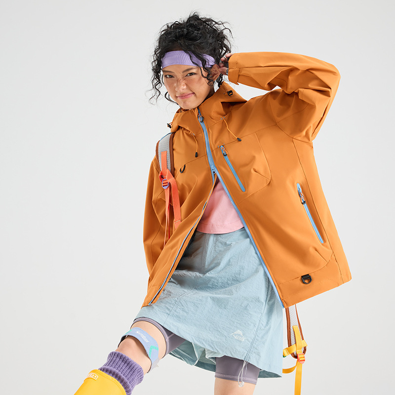 Orange doré [Veste simple]